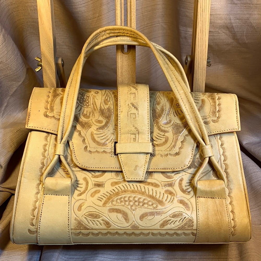 Handmade in Mexico Vintage satchel/purse